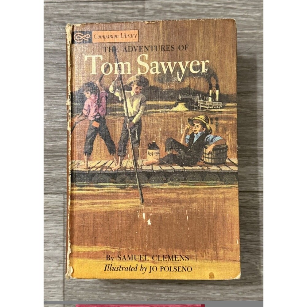 The Adventures of Tom Sawyer Twain Samuel Clemons 1963 Vintage Companion Library